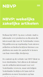 Mobile Screenshot of nbvp.nl
